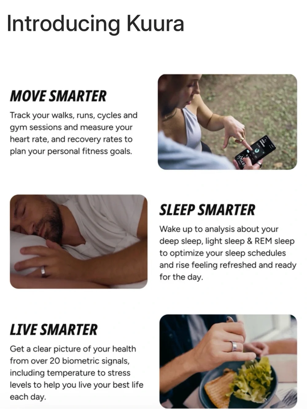 Smart Ring - Black